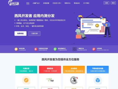 第八区APP分发下载打包封装系统源码