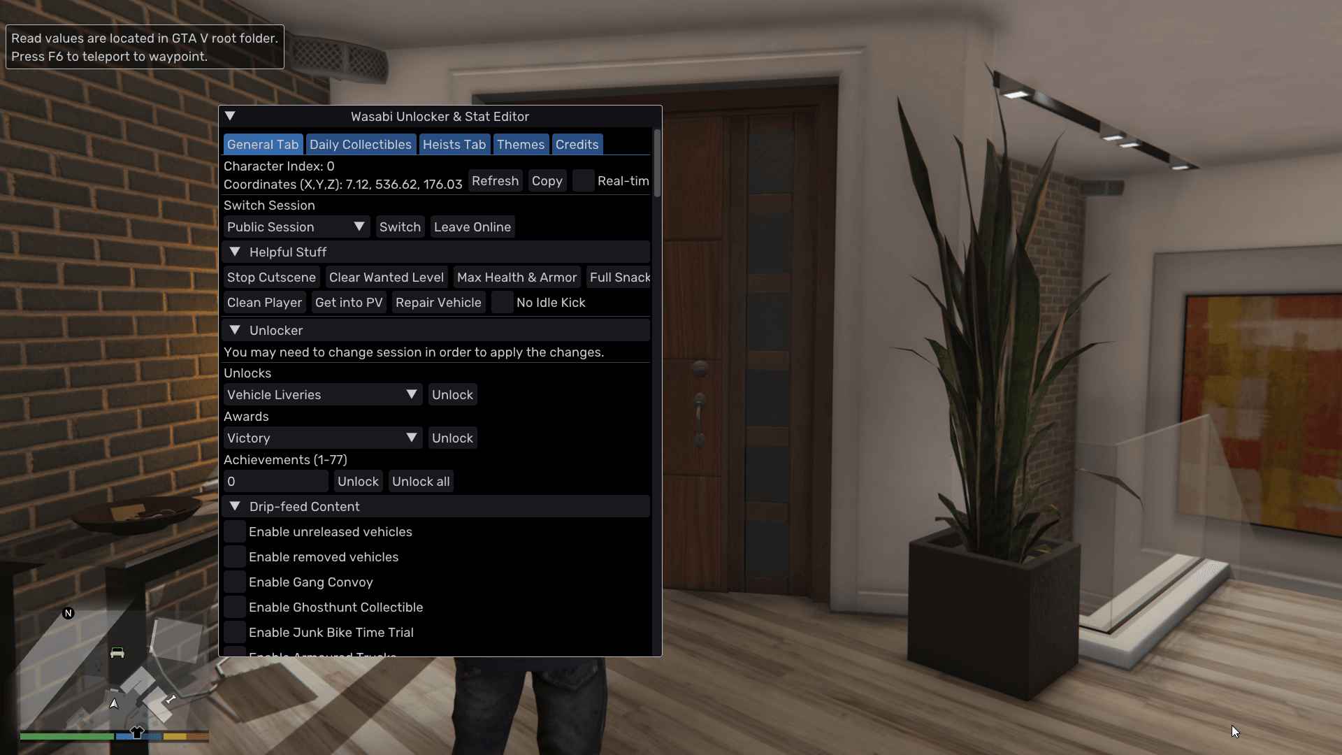 Wasabi Unlocker - 免费的GTA5辅助工具丨适用于V1.67版本  第1张 Wasabi Unlocker - 免费的GTA5辅助工具丨适用于V1.67版本  第1张