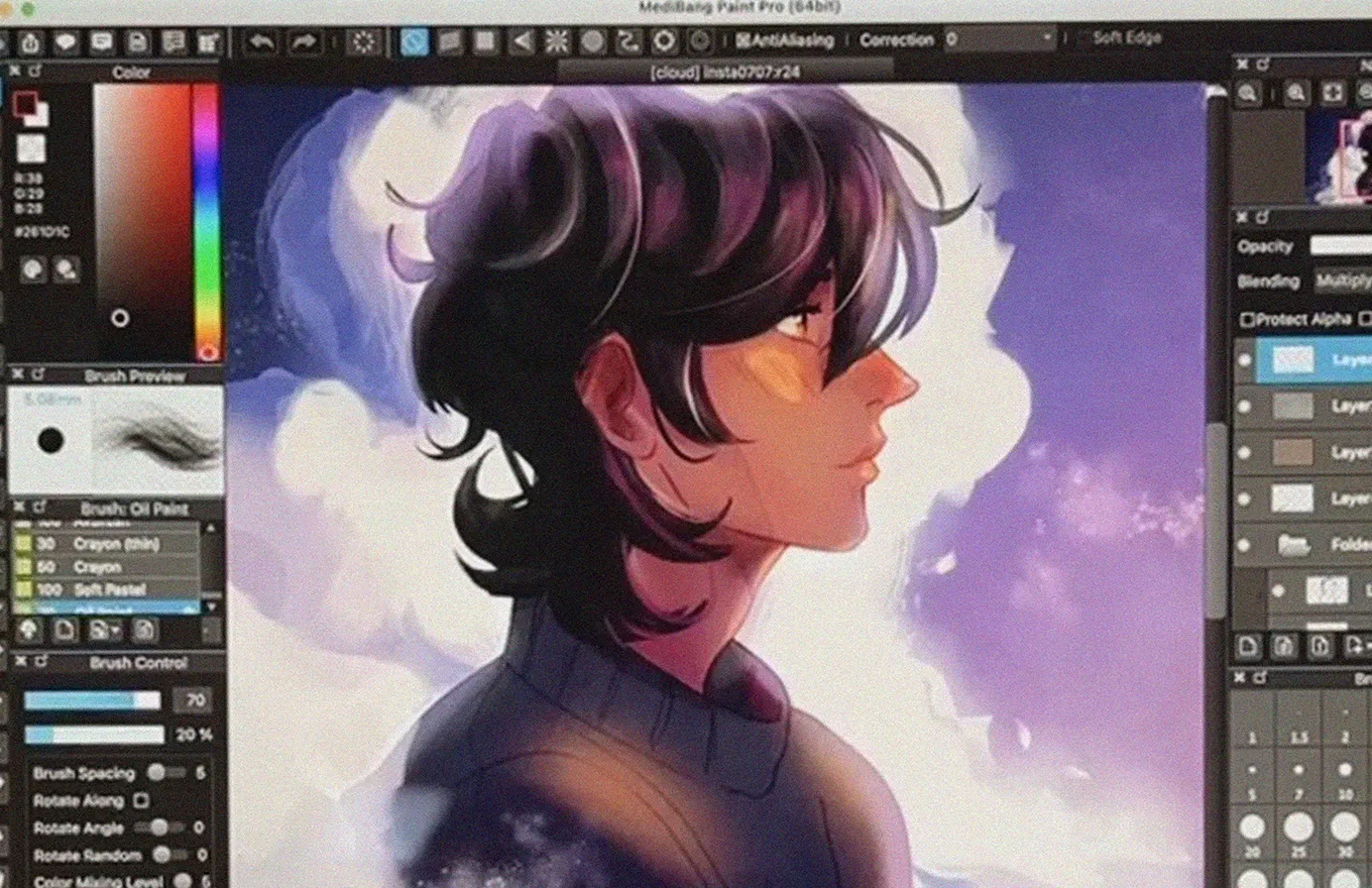 Medibang Paint Pro(插画漫画绘制软件)v28.7 多语言版  第1张 Medibang Paint Pro(插画漫画绘制软件)v28.7 多语言版  第1张