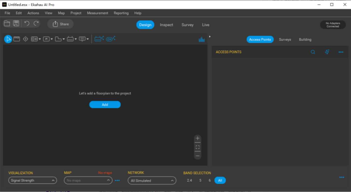 Ekahau AI Pro v11.4.0 激活版 (Wi-Fi网络规划设计应用)  第1张 Ekahau AI Pro v11.4.0 激活版 (Wi-Fi网络规划设计应用)  第1张