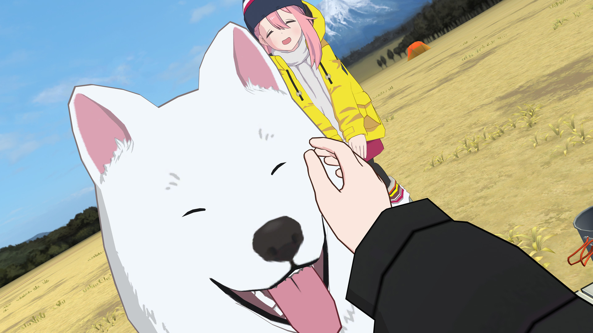 摇曳露营△ VIRTUAL CAMP ～山麓露营场篇～/Laid-Back Camp - Virtual Fumoto Campsite/支持VR  第4张